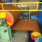 steel coil pattern coating line